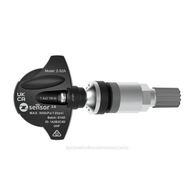TPMS Sensor Maracaibo - Holden oe sensor tpms de repuesto - oe p/n 25789964 frecuencia 433mhz F0DN603 vástago de válvula de metal - plateado